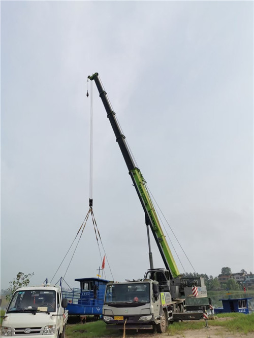 吉安市桥梁建设吊装案例